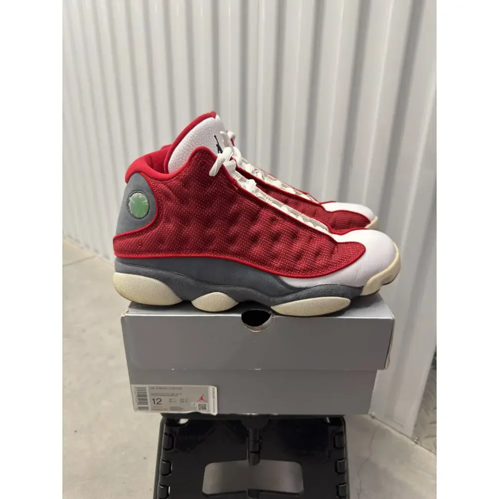 Nike Air Jordan 13 Red Flint Gym 2021 Size 12 Men's - DJ5982-600